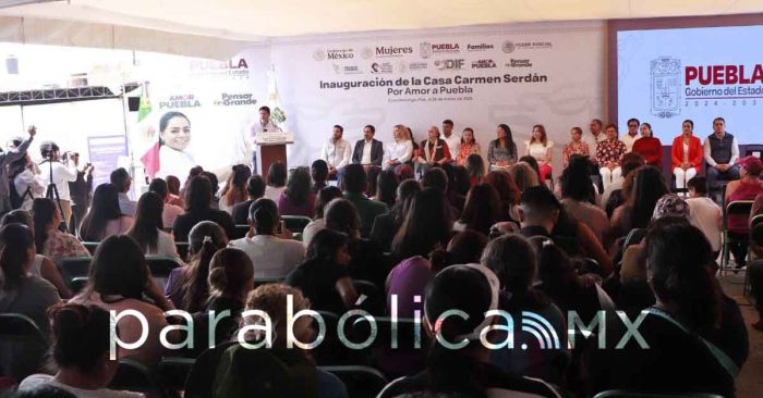Inauguran autoridades estatales la &quot;Casa Carmen Serdán&quot; en Cuautlancingo