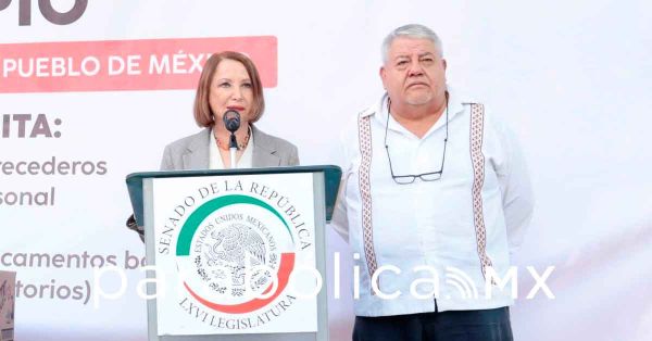 Instalan en el Senado de la República Centro de Acopio para apoyar a damnificados lluvias