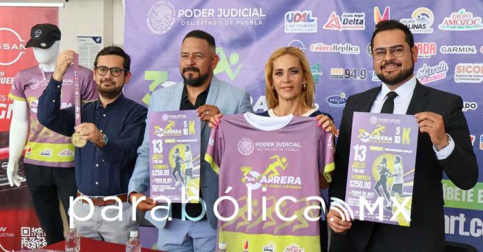 Invita Poder Judicial de Puebla a participar en la Tercera Carrera del Día Del Abogado