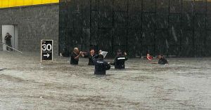 Reynosa bajo el agua: rescatan a habitantes por inundaciones
