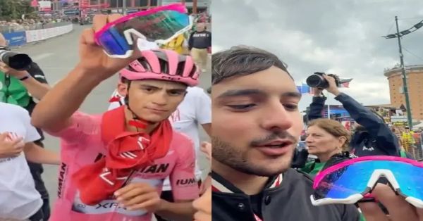 Regala Isaac del Toro sus lentes a un aficionado; así reaccionó