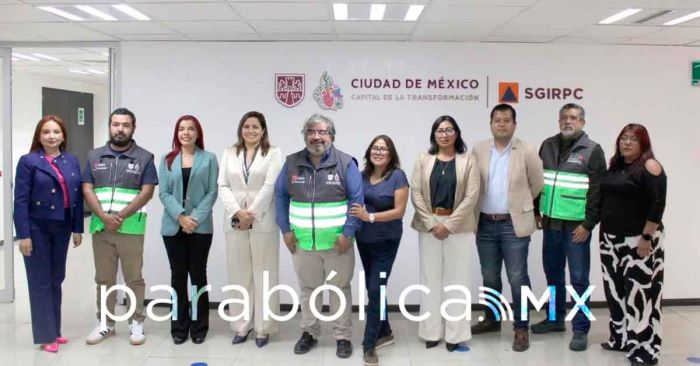 Capacita ayuntamiento en CDMX a su personal en temas de protección civil y riesgo