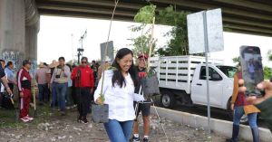 Reforesta Ariadna Ayala el puente cantarranas