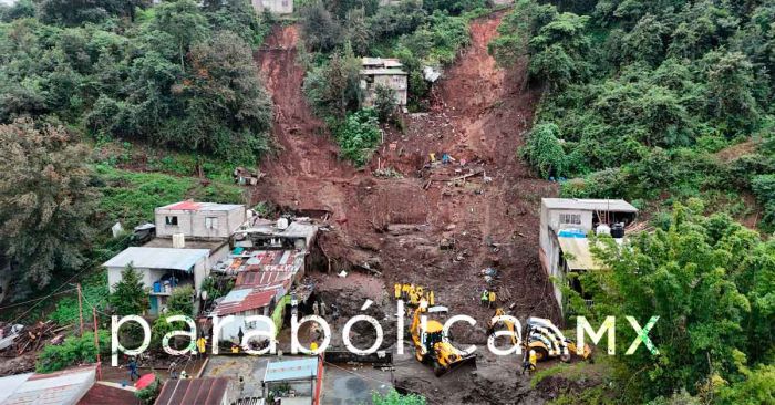 Sube a 19 el n&uacute;mero de v&iacute;ctimas por las lluvias en Puebla
