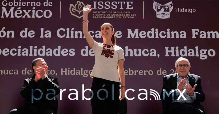 Anuncia Sheinbaum renivelación de salarios en el ISSSTE