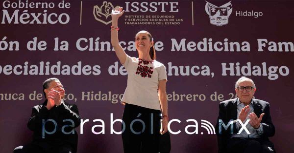 Anuncia Sheinbaum renivelación de salarios en el ISSSTE
