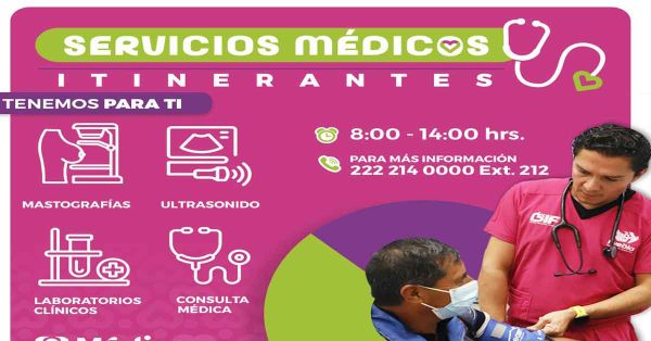 Llevan servicios m&eacute;dicos itinerantes a diferentes puntos de la capital