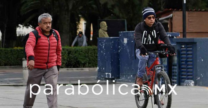 Resienten poblanos la entrada del Frente Frío 28