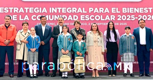 Presenta Delfina G&oacute;mez el protocolo Mochila de Paz en Edomex