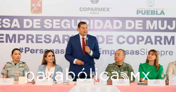 Acuerda Armenta una estrategia coordinada de seguridad con mujeres empresarias