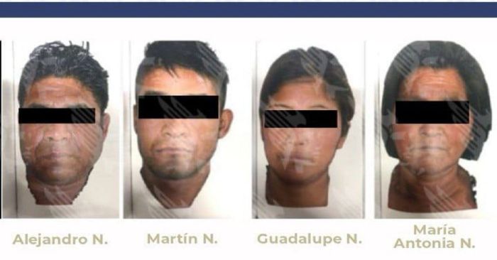 Dan sentencia de 90 años de prisión a 4 secuestradores