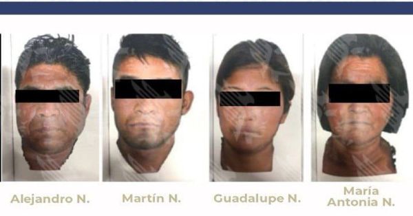 Dan sentencia de 90 años de prisión a 4 secuestradores