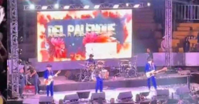 Vuelven a proyectar la imagen de “El Mencho”, ahora en Michoacán