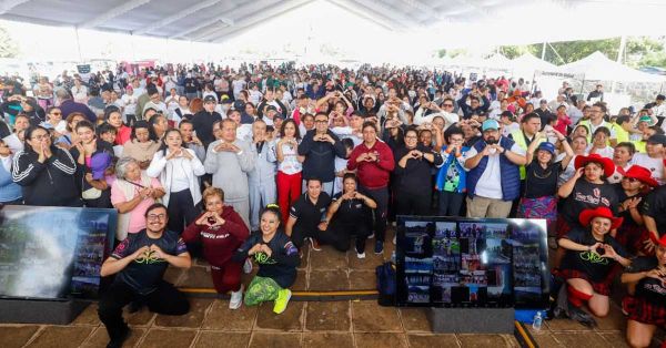 Organiza gobierno de Puebla el Primer Gran Zumbatón Estatal 2025