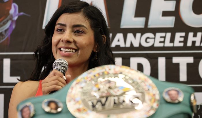 Se dice Gaby &quot;La Bonita&quot; Sánchez sin presión previo a la defensa del título