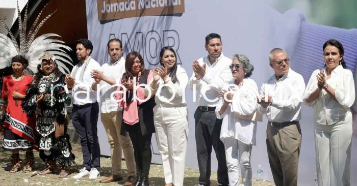 Inauguran la Jornada Nacional “Amor es Paz” en San Pedro Cholula