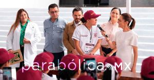 Encabeza Sheinbaum asamblea de Salud Casa por Casa en Jalisco; exige cercanía a funcionarios