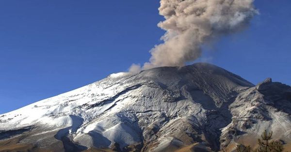 Registra Popocatépetl actividad moderada este Día del Niño