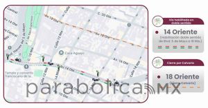 Habilitarán doble sentido en boulevard 5 de Mayo por instalación del Calvario