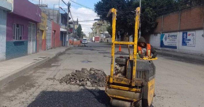 Avanza campa&ntilde;a Capitalina Bacheando Puebla