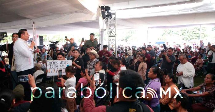 Entrega Armenta m&aacute;s de 13 mdp en apoyo al campo en Pantepec