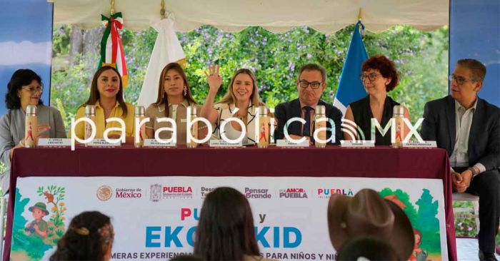 Promueven Gobierno de Puebla y Francia turismo comunitario en infancias; presentan “EKOLOKID”