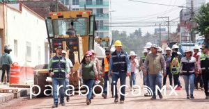 Supervisa ayuntamiento mantenimiento vial en las calles 27 Sur y 31 Sur