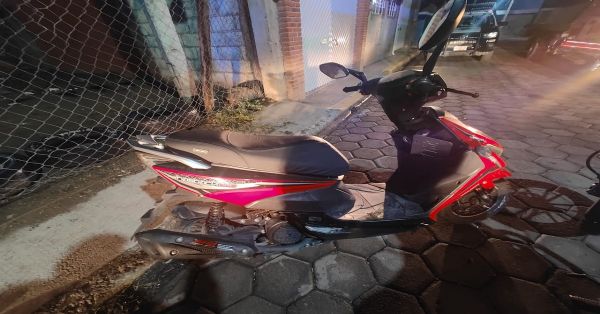 Recuperan motocicleta con reporte de robo en Cuautlancingo