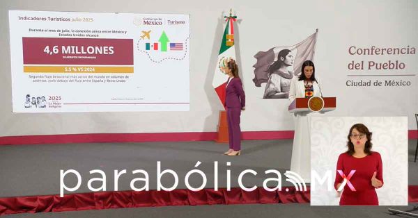 Reportan aumento de llegada de visitantes y turistas a M&eacute;xico