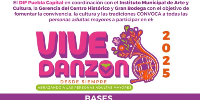 Invita SMDIF a abuelitos para participar en el r &ldquo;Vive Danz&oacute;n 2025&rdquo;