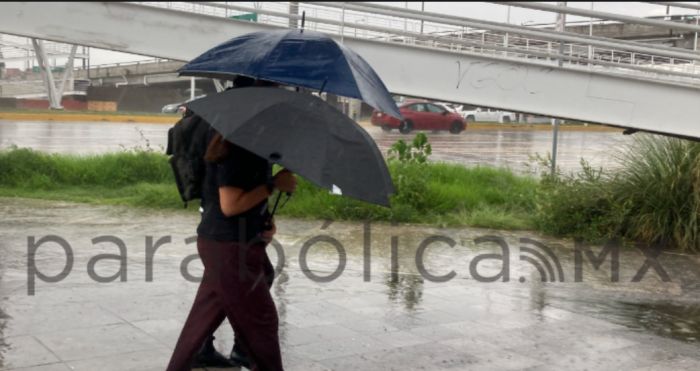 Tendrá Puebla capital cielo nublado y lluvias con tormenta eléctrica