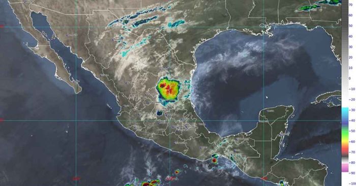 Estiman lluvias &quot;muy fuertes&quot; en el Norte y Noreste de México