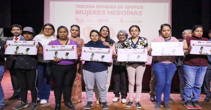 Cierra Tonantzin Fern&aacute;ndez primera etapa "Mujeres Hero&iacute;nas"