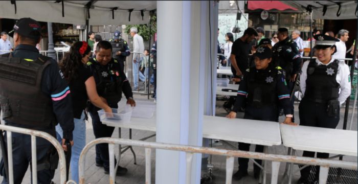 Desplegarán mil 100 policías municipales por fiestas patrias en Puebla capital