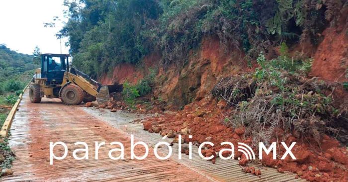 Reabren caminos en Oaxaca afectados por las recientes lluvias