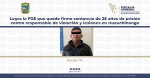Acusan a Sergio N. por el delito de violaci&oacute;n equiparada agravada