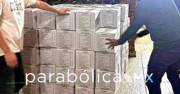 Envía despensas a damnificados de la Sierra Norte y Mixteca