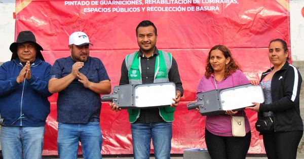 Realizan faena comunitaria en "Valle de San Miguel" de Huejotzingo