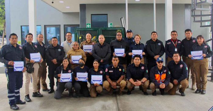 Conmemoran en San Andrés Cholula día internacional del Socorrista