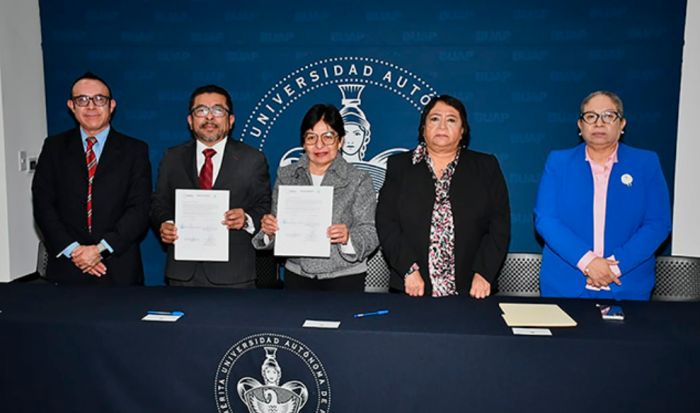 Firman convenio BUAP y la Secretar&iacute;a Anticorrupci&oacute;n y Buen Gobierno del Estado de Puebla