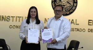 Suman IEE e INE esfuerzos para promover la elección judicial