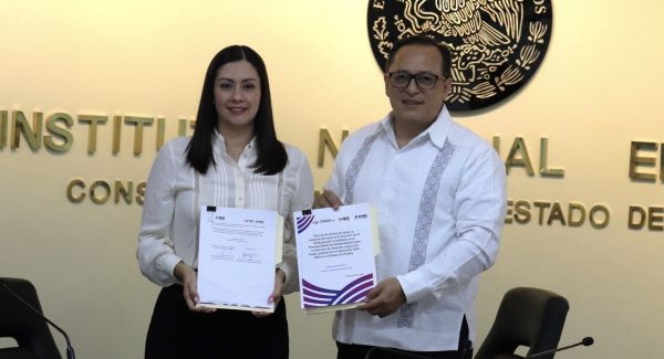 Suman IEE e INE esfuerzos para promover la elección judicial
