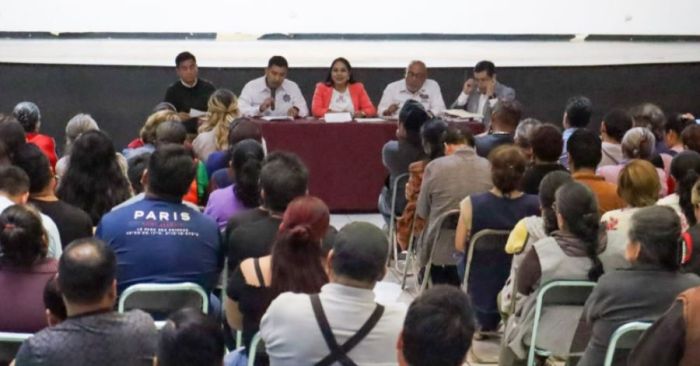 Realiza Tonantzin Fern&aacute;ndez cuarta mesa de trabajo con comerciantes de Cosme del Razo