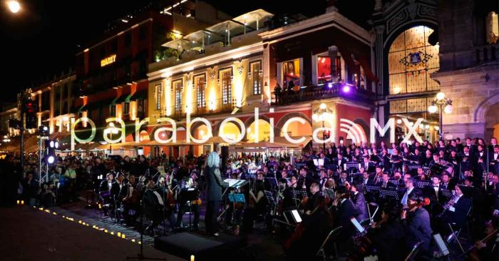 Engalana macroconcierto sinfónico el 494 aniversario de la fundación de Puebla
