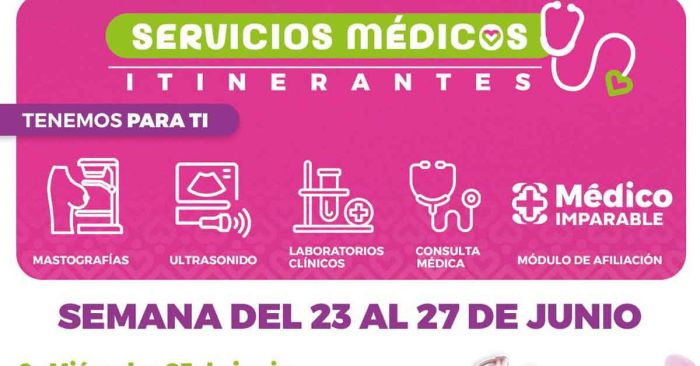 Llega servicio "M&eacute;dico Imparable" a Loma Bella y Guadalupe Xonacatepec