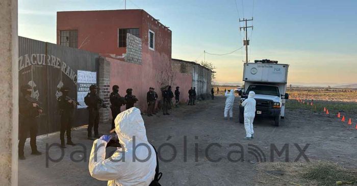 Toma FGR posesión del rancho Izaguirre en Teuchitlán, Jalisco