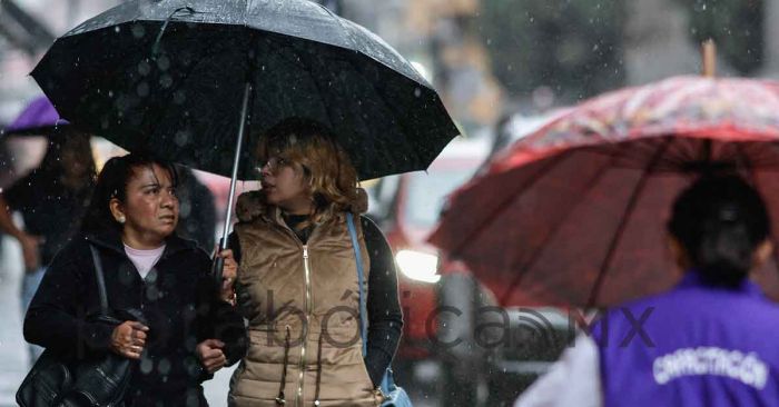 Tiene Puebla capital alta probabilidad de lluvia y tormenta eléctrica