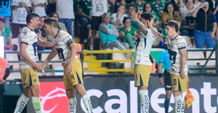 Gana Pumas en León en el cierre de la Jornada 13