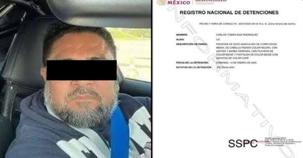 Capturan en Puebla a &quot;El Lic&quot; líder de La Barredora de Tabasco
