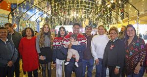 Inaugura Omar Mu&ntilde;oz el Festival Navidad en Familia 2025